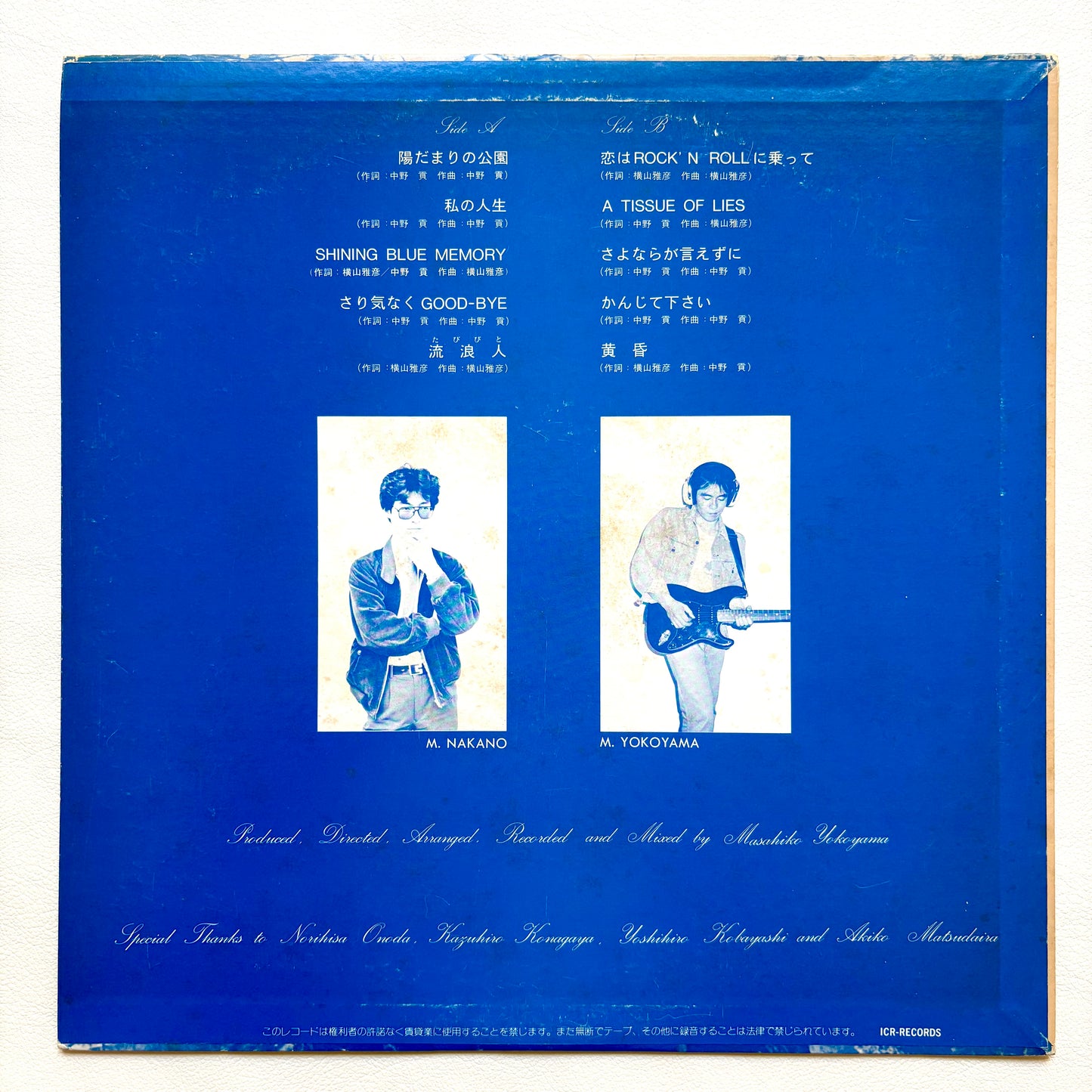 Mitsugu Nakano – In The Blue