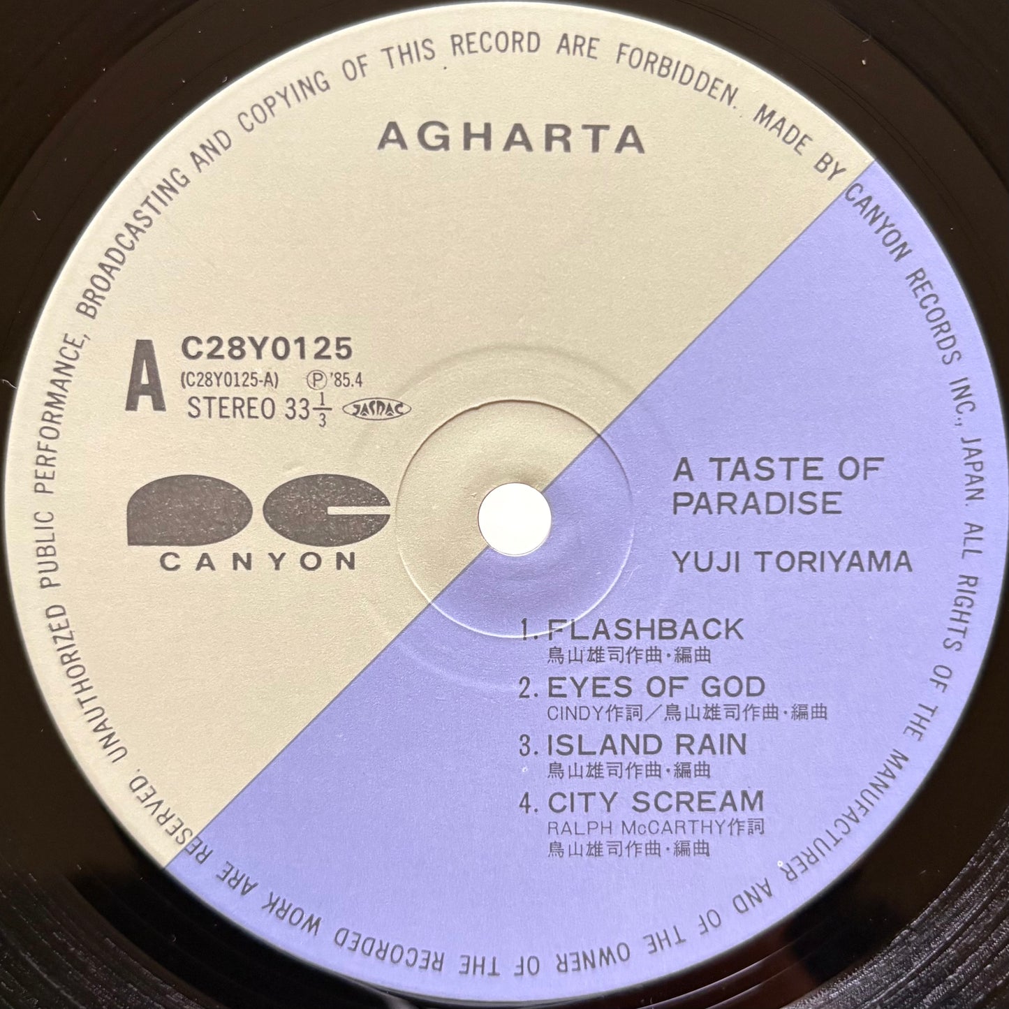 Yuji Toriyama – A Taste Of Paradise