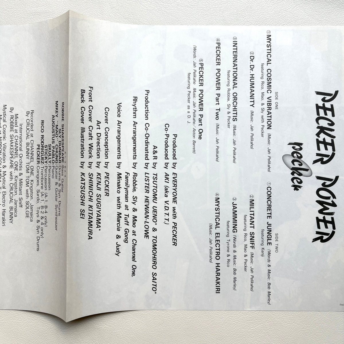 Pecker – Pecker Power (Promo Copy)