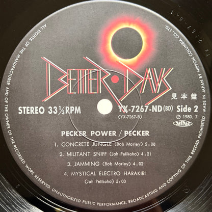 Pecker – Pecker Power (Promo Copy)