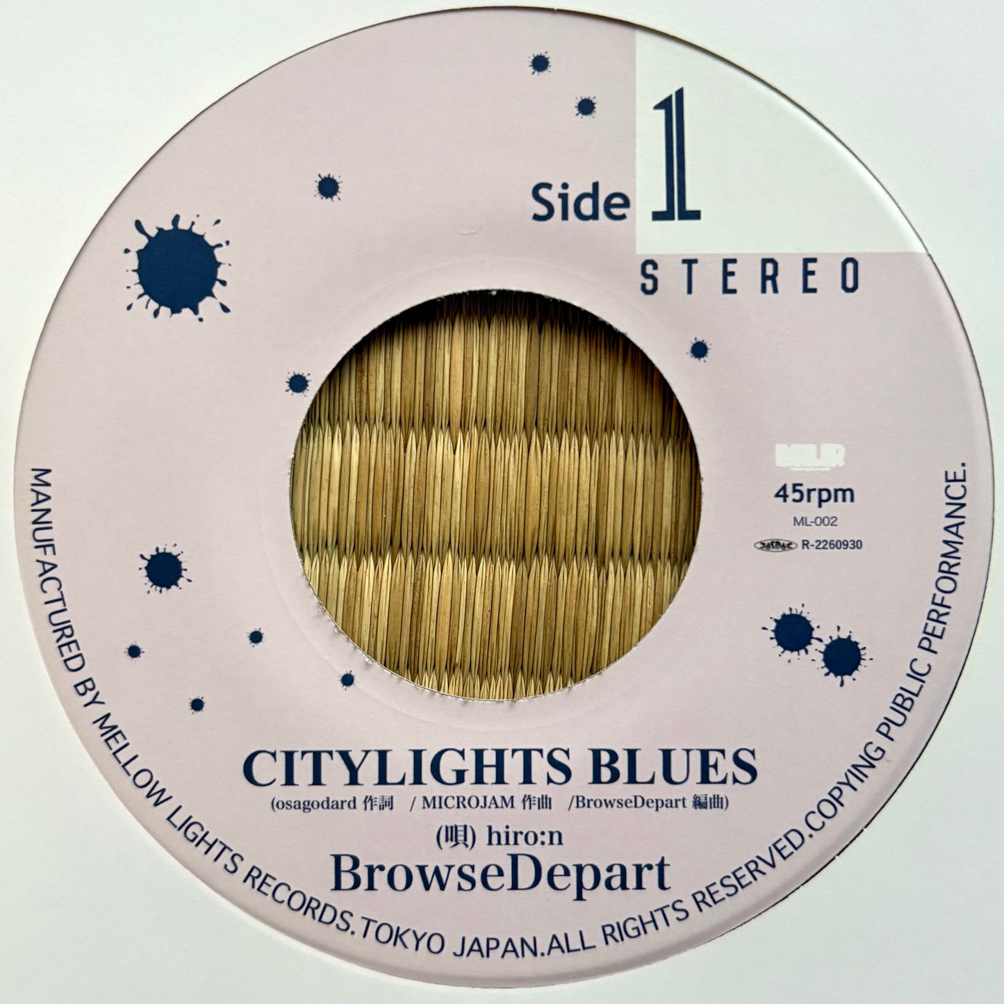 Browse Depart– Citylights Blues / Sexy Woman (7inch)