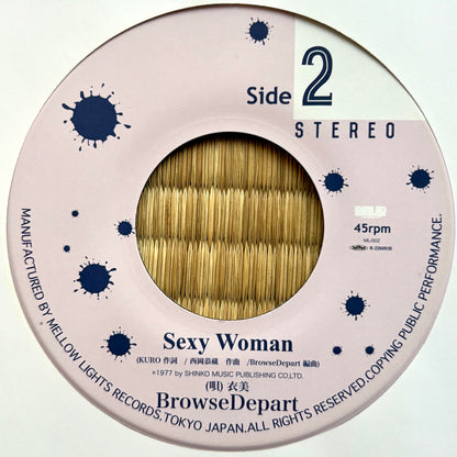 Browse Depart– Citylights Blues / Sexy Woman (7inch)