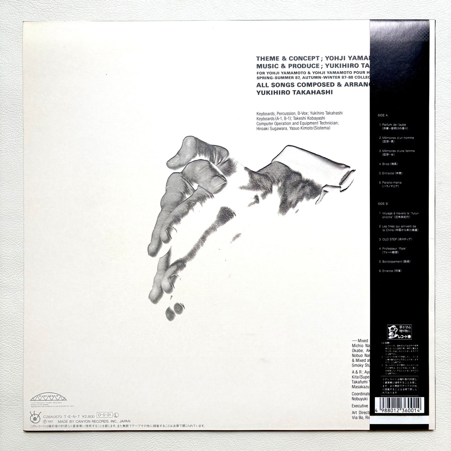 Yukihiro Takahashi − Yohji Yamamoto – La Pensée