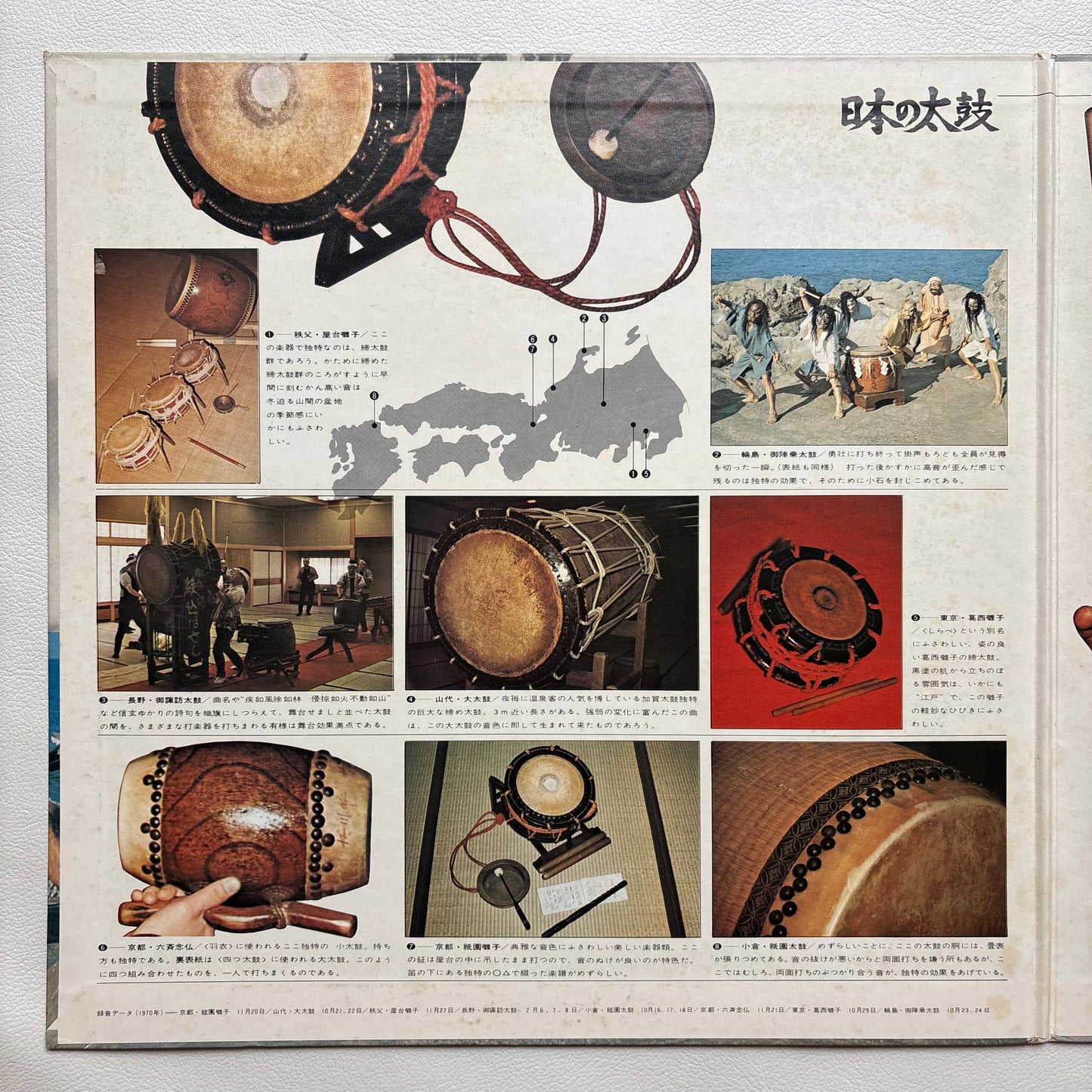 Various – Nihon no Taiko = Sounds Of Japanese Traditional Drums