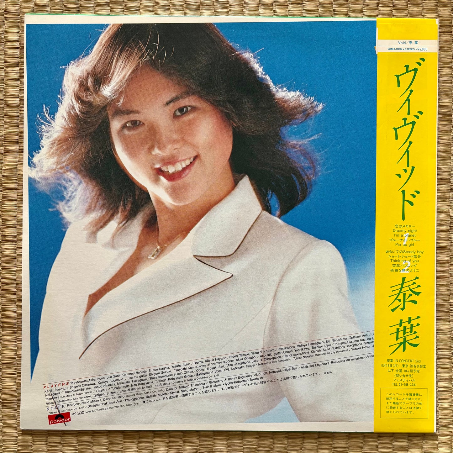 Yasuha - Vivid (Promo White Label)