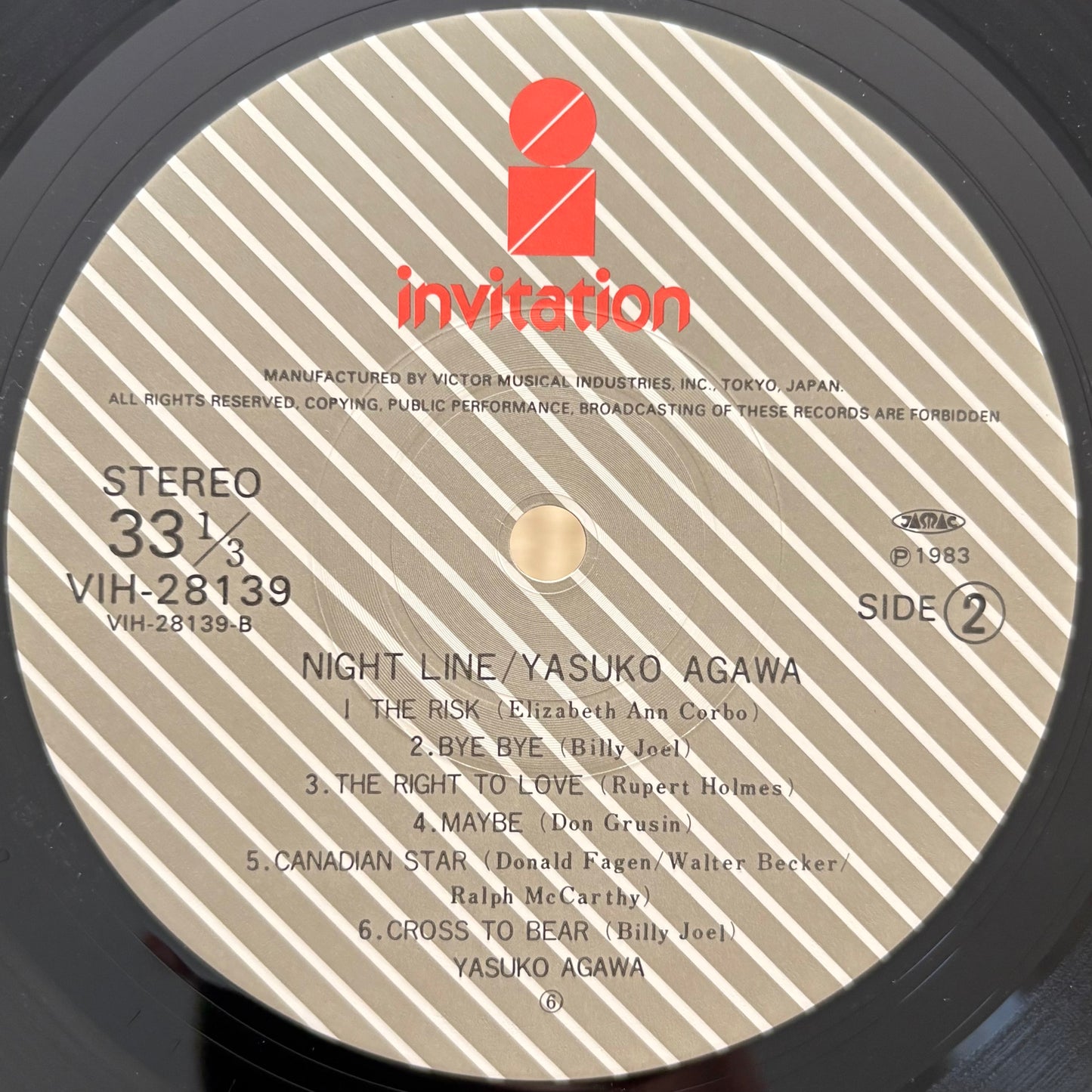 Yasuko Agawa – Night Line