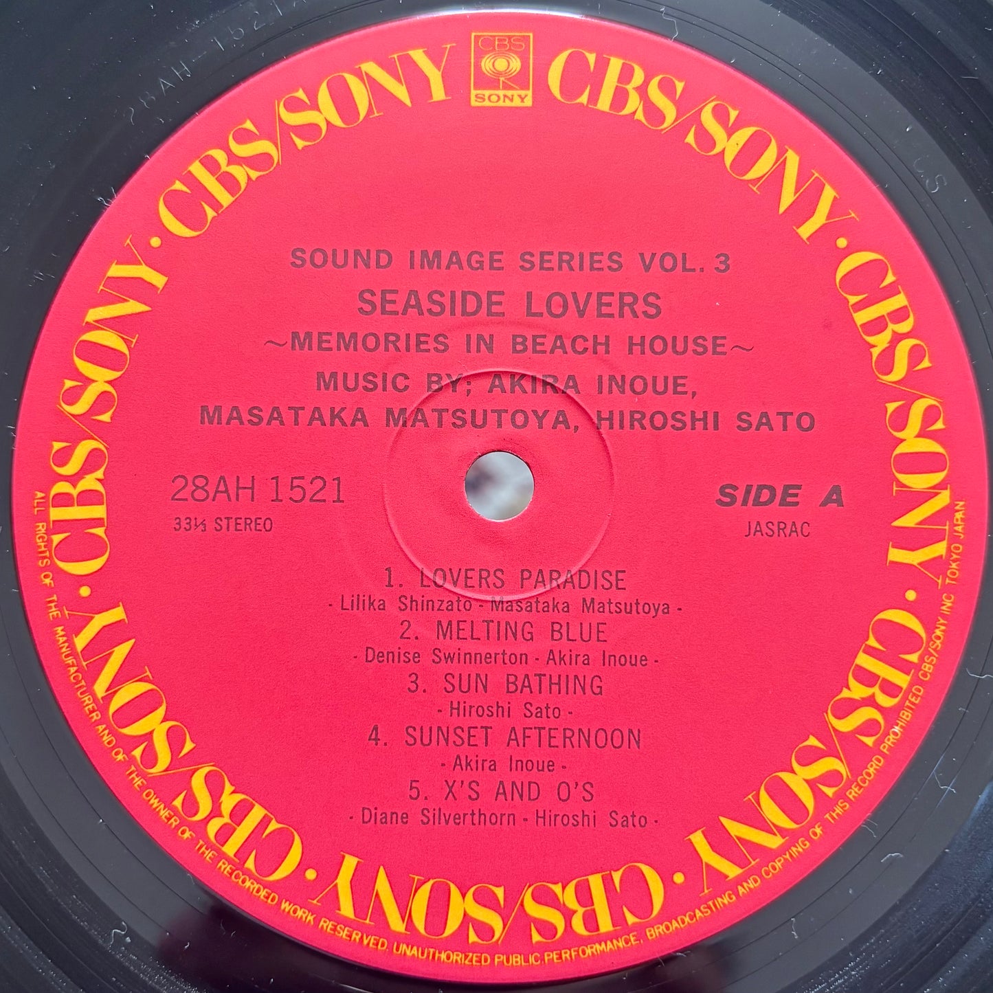 Seaside Lovers ‎– Memories In Beach House