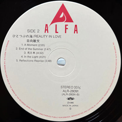Toshifumi Hinata – Reality In Love