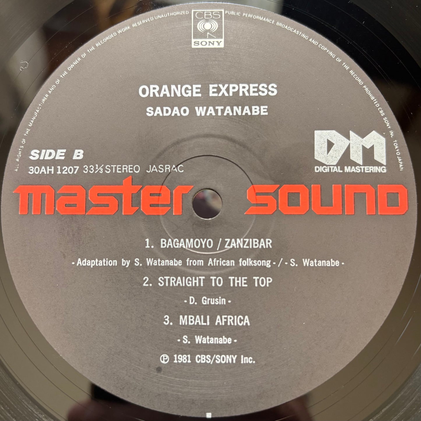 Sadao Watanabe – Orange Express