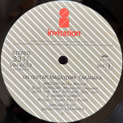 Masayoshi Takanaka - On Guitar
