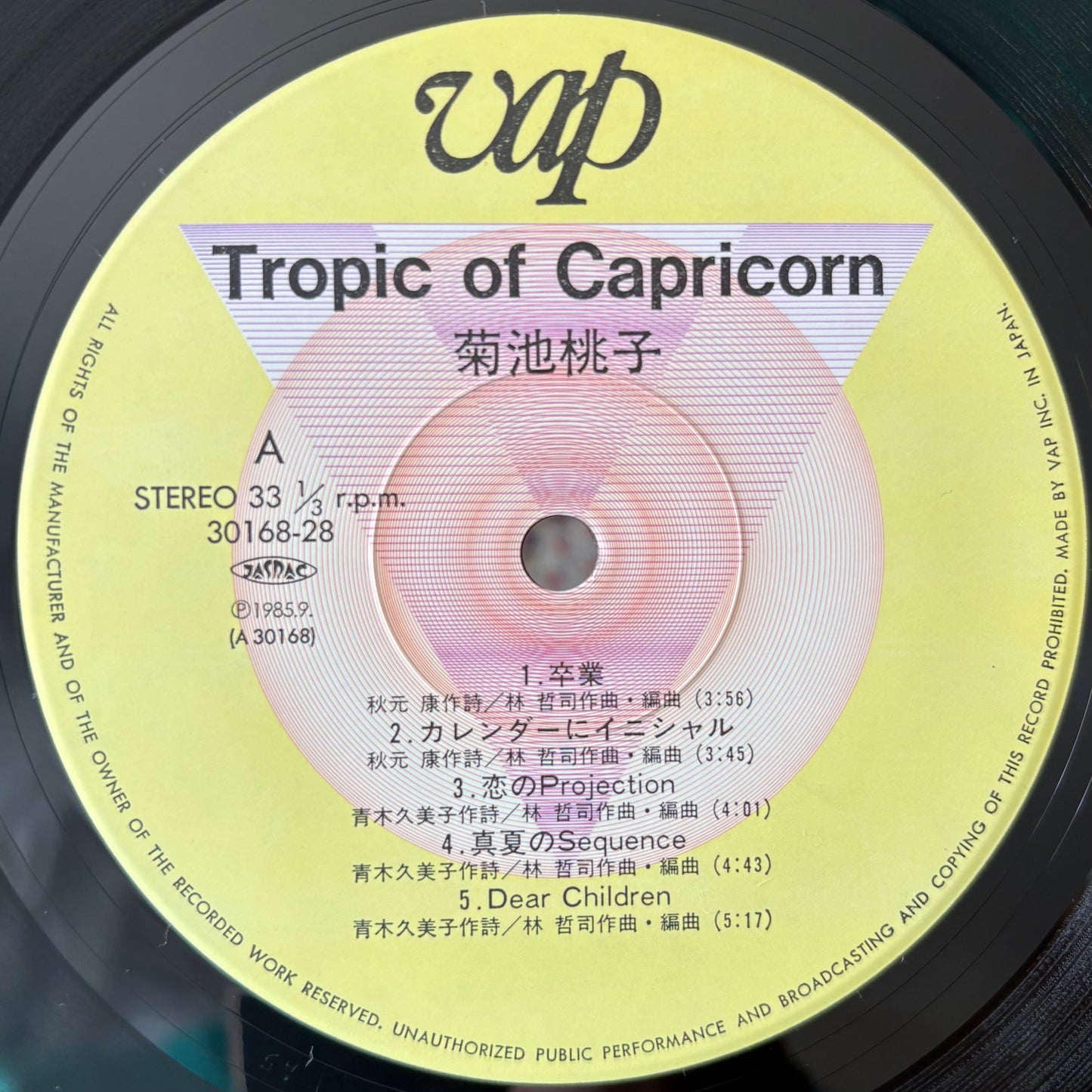 Momoko Kikuchi - Tropic Of Capricorn